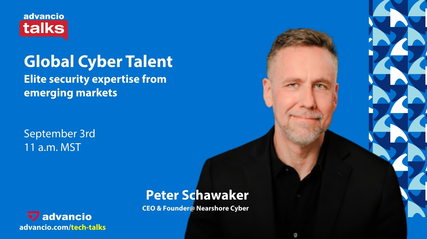 Advancio Talks Season 2 – Episode 12 with Peter Schawaker